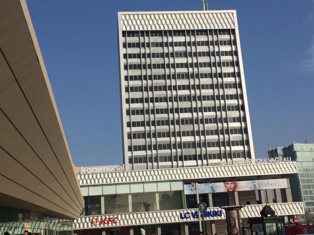 Demir Yol Plaza Hotel Baku Ngoại thất bức ảnh