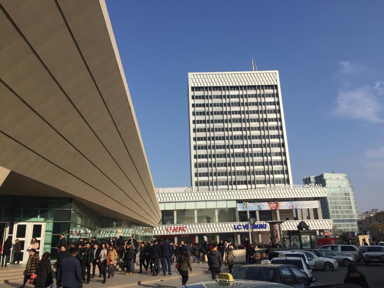 Demir Yol Plaza Hotel Baku Ngoại thất bức ảnh