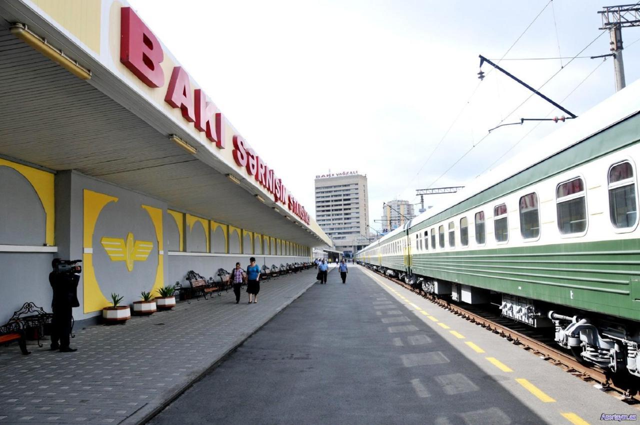 Demir Yol Plaza Hotel Baku Ngoại thất bức ảnh