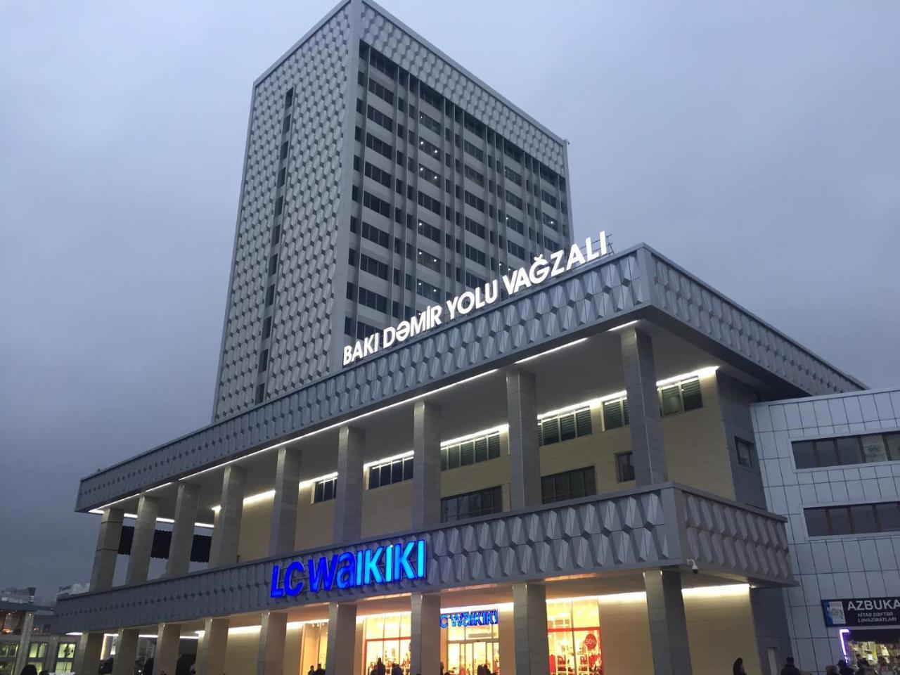 Demir Yol Plaza Hotel Baku Ngoại thất bức ảnh